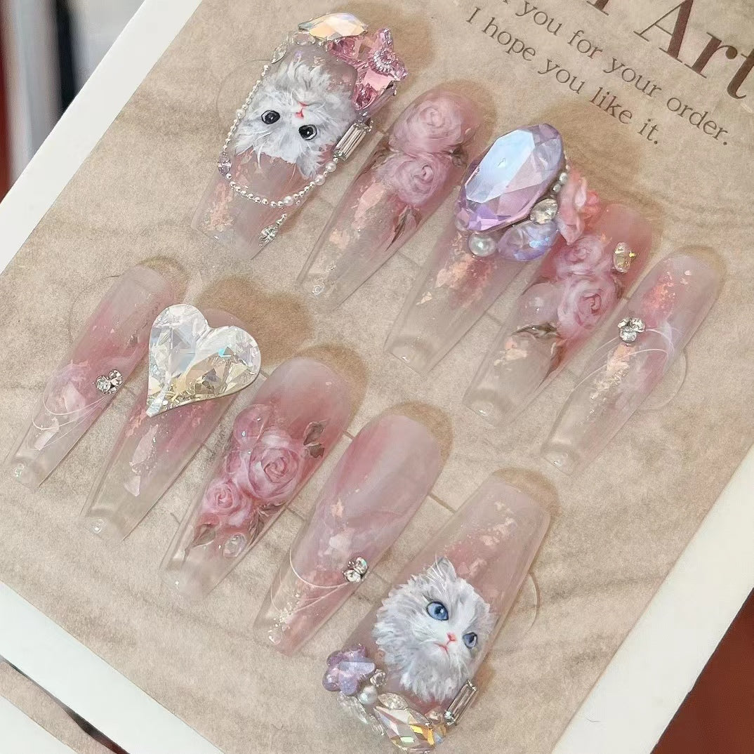 Original nail sticker Eden Rabbit Sweet Fruit Vini Maori style nail