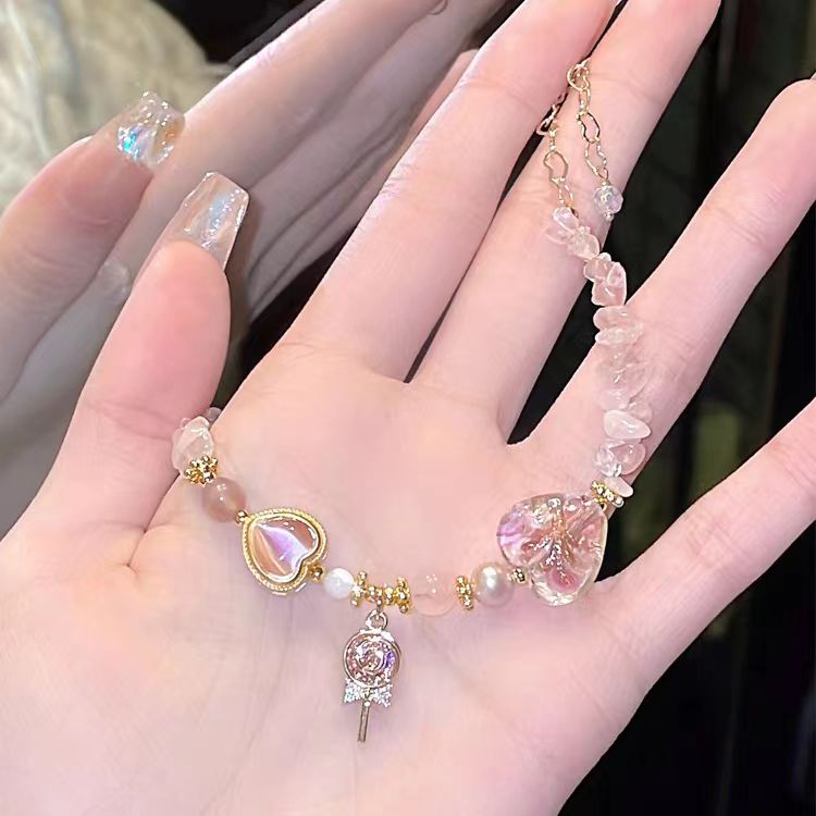 Light luxury moonlight cat's eye planet bracelet women's niche design