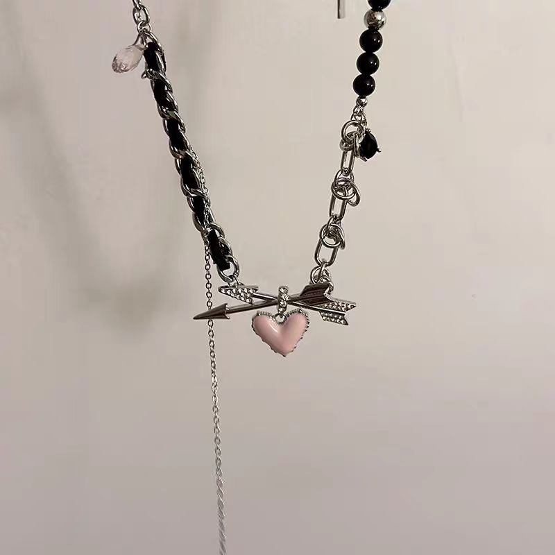 Sweet and Cool Girl Asymmetric Small Tail Meteor Earrings Star Shining Diamond Earrings Show Face Small Balloon Earrings Clip Earrings