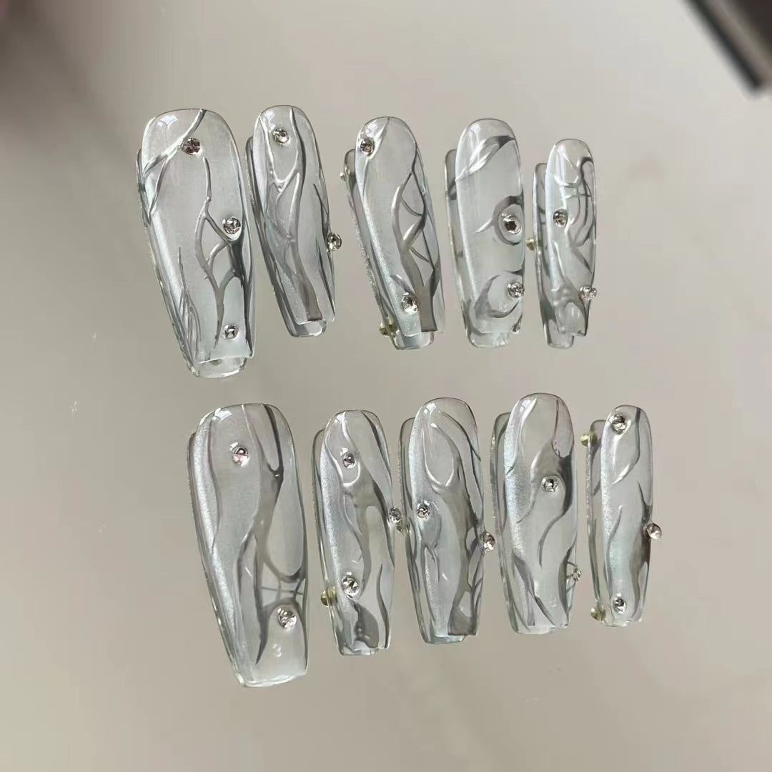 Silver Bullet Flowing Liquid Mechanical Nail
