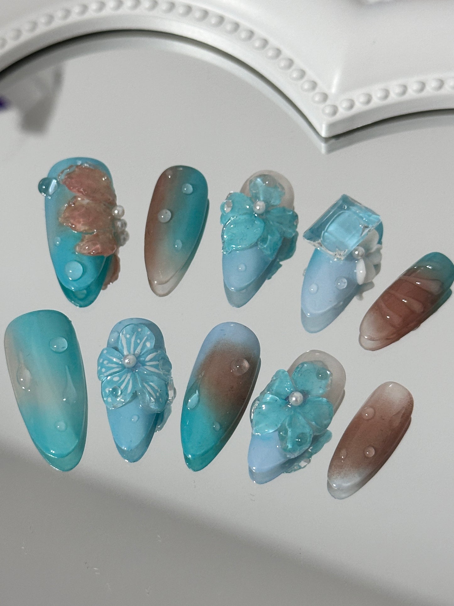 Ocean Breeze Nail Art Set