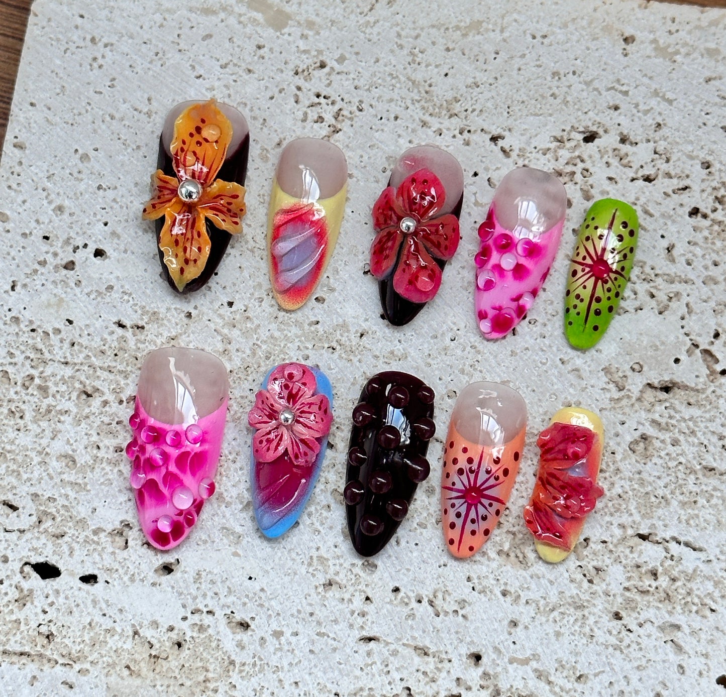 Bold & Bloom Nail Art Collection