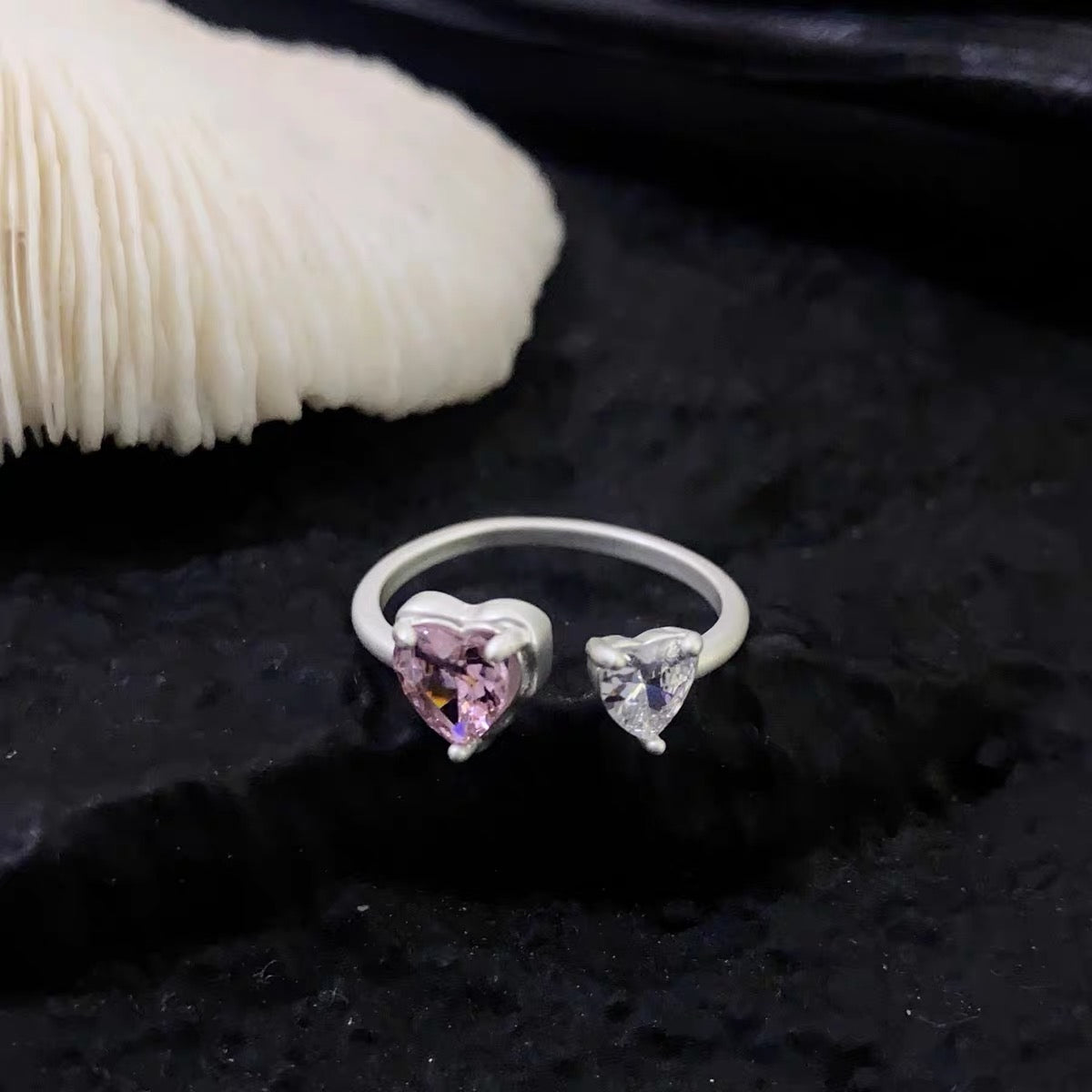 Pink series rings