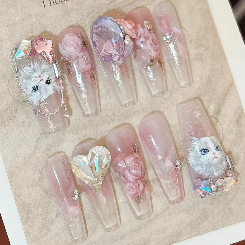 Original nail sticker Eden Rabbit Sweet Fruit Vini Maori style nail