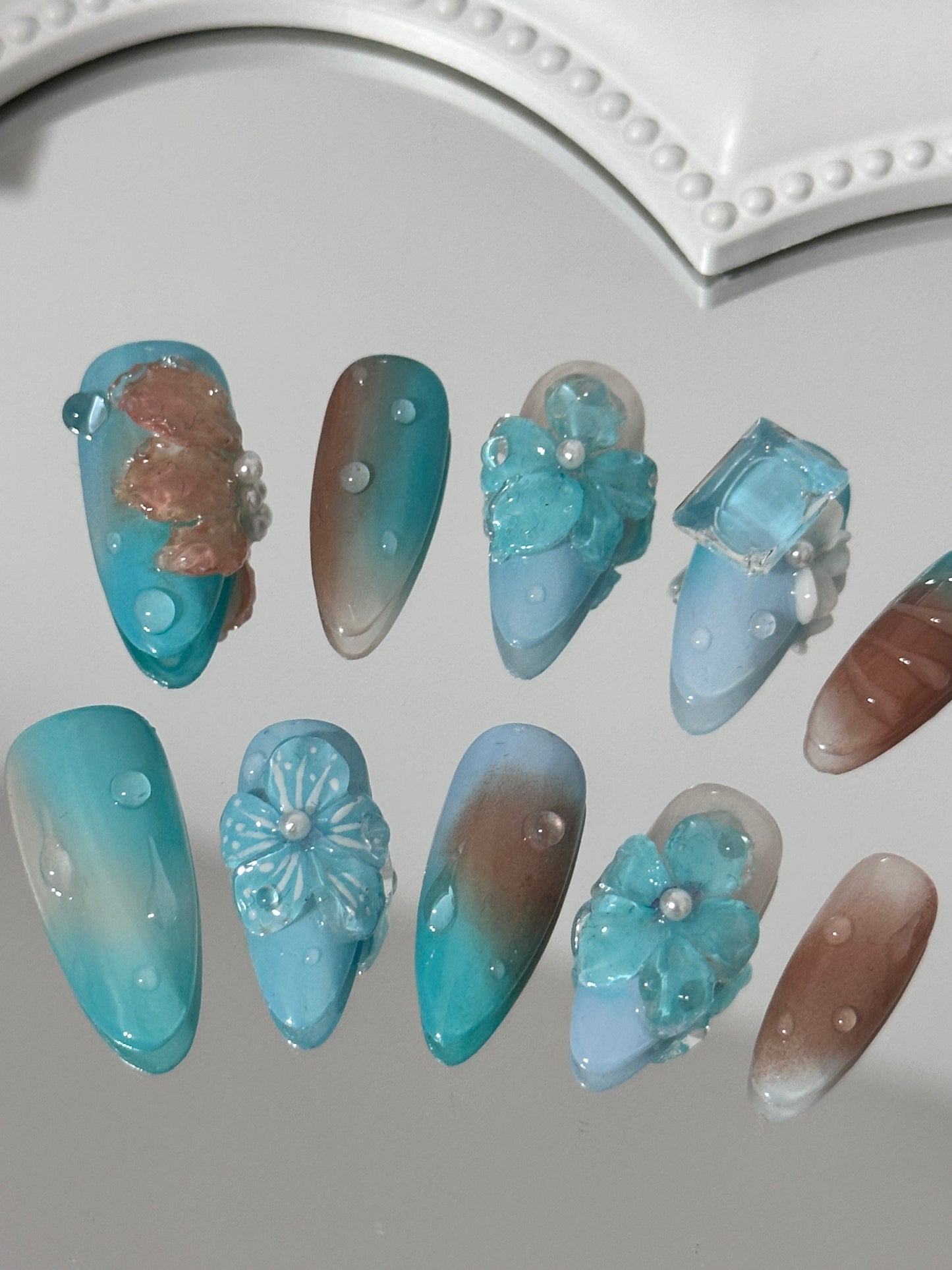 Ocean Breeze Nail Art Set