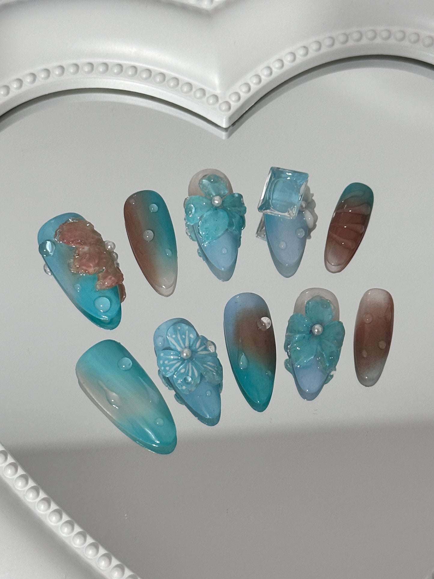 Ocean Breeze Nail Art Set