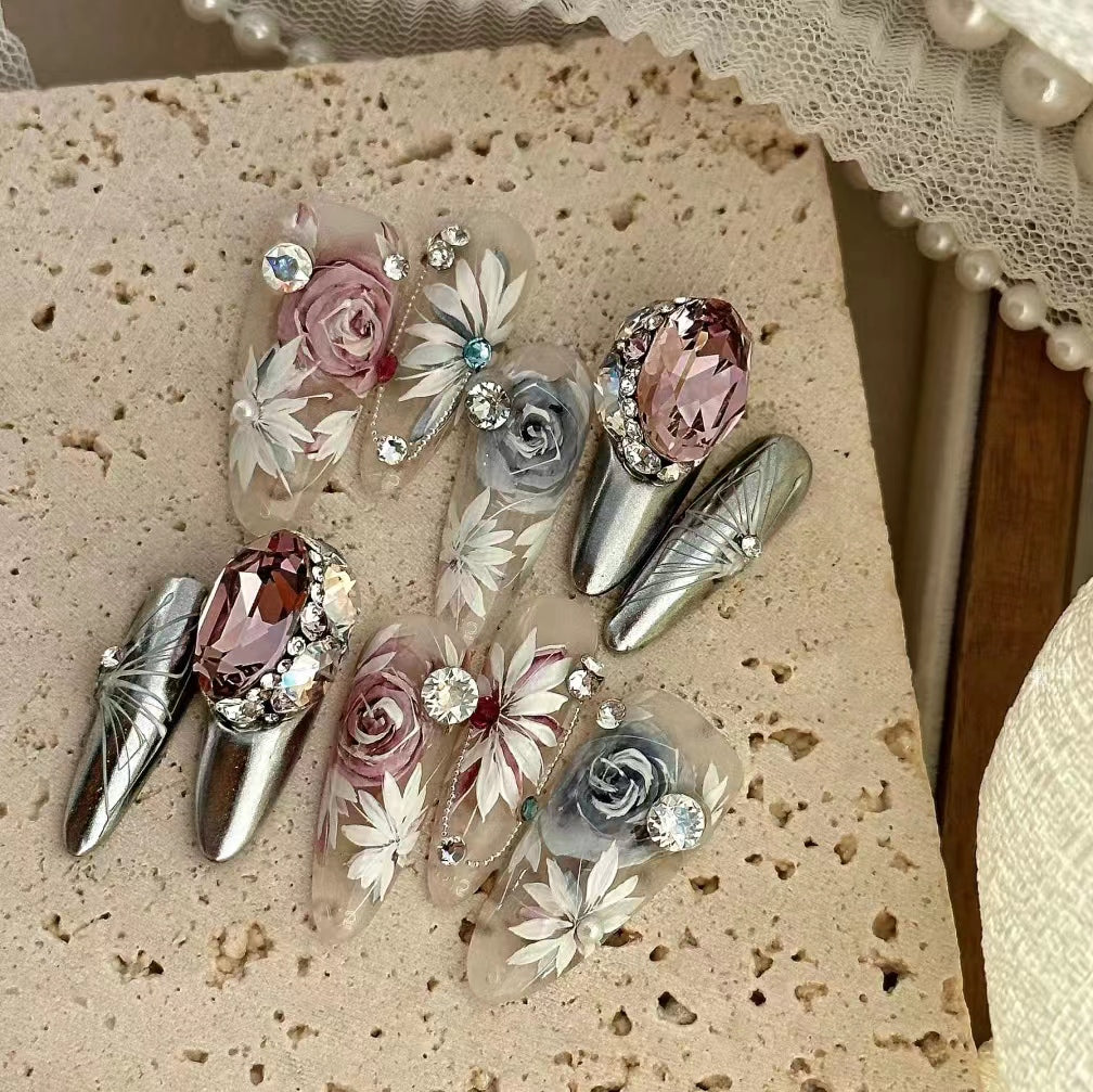 Handmade Wearing Armor, Customized Heavy Industry Carved Pattern, Exquisite Beauty, Super Sparkling Immortal Spirit Wedding Armor