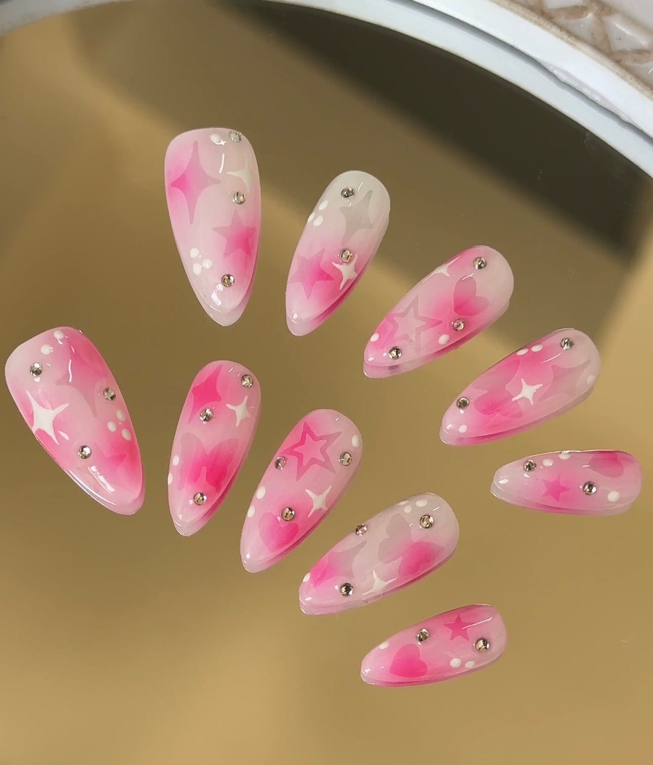 Pink stars 💫