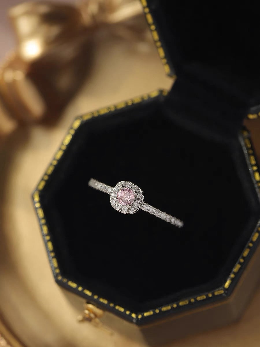 Pink series rings