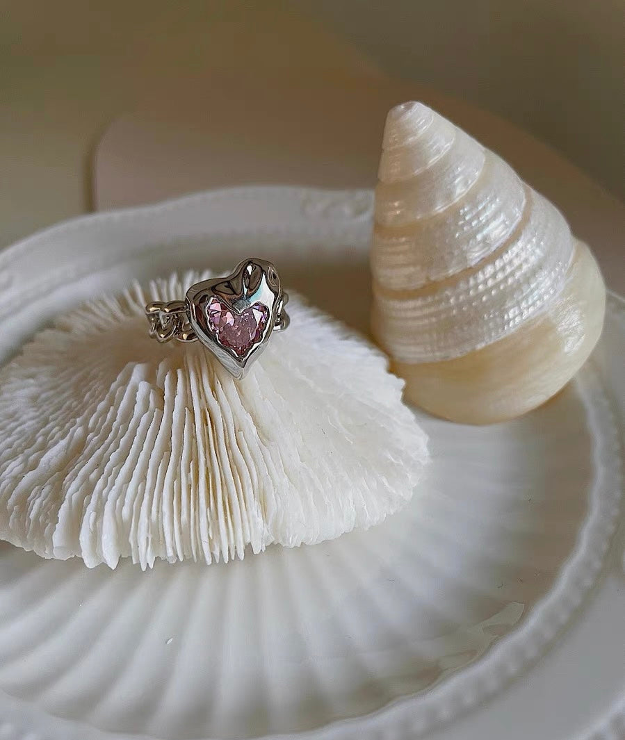 Pink series rings