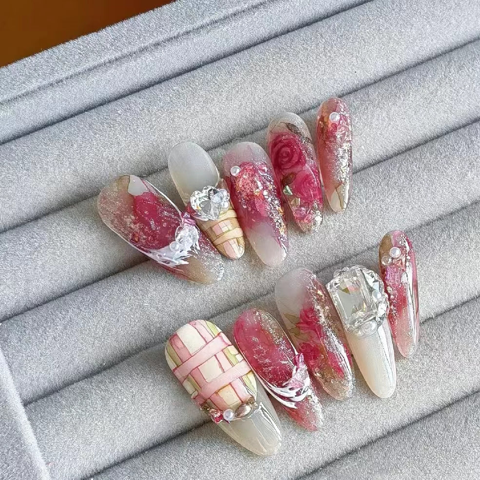 Handmade Wearing Nail Phototherapy Patch Nail Whitening for Students Naturally