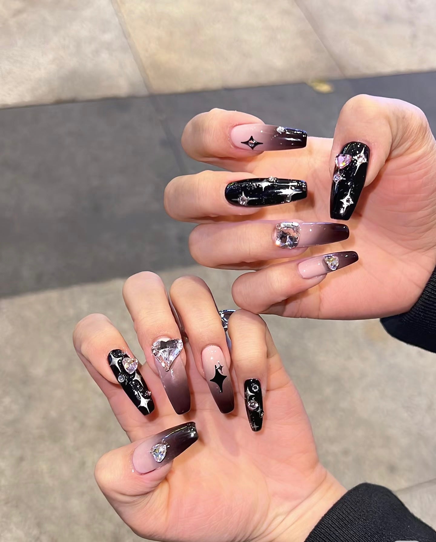 Midnight Glamour Nail Set