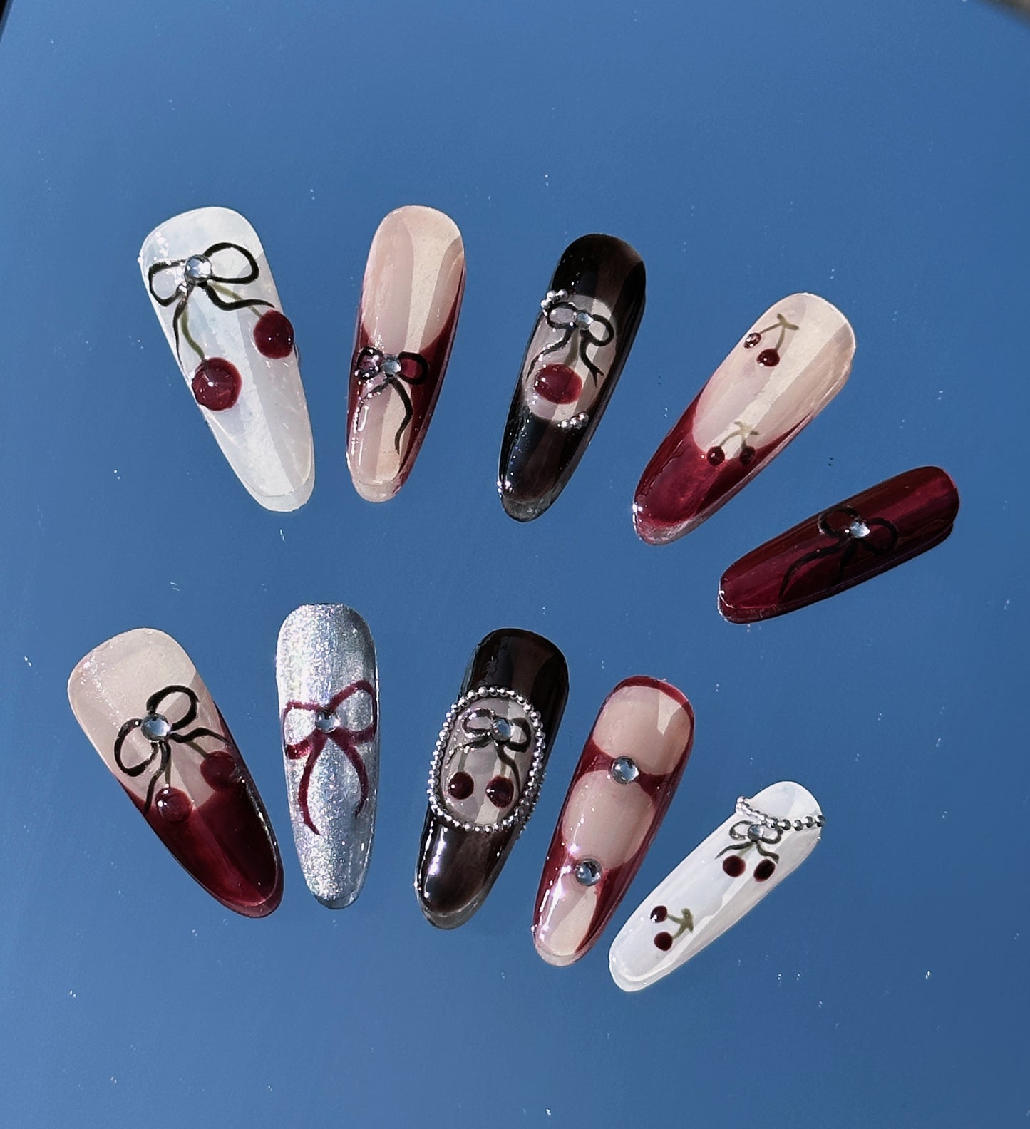 Cherry nail 🍒