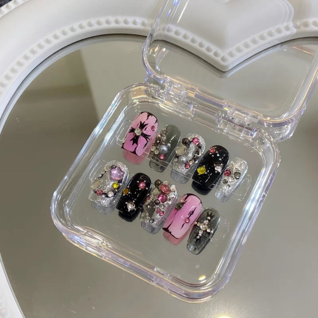 Spice Girl Y2K powder blusher Croxin Wear Nail Enhancement Custom Nail Phototherapy Custom