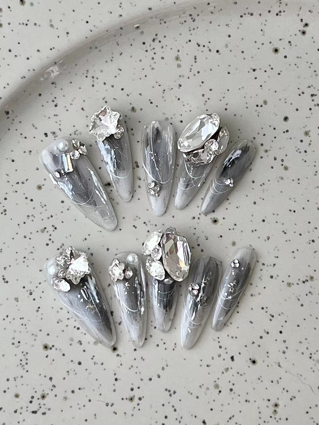 Swarovski Crystal Nails