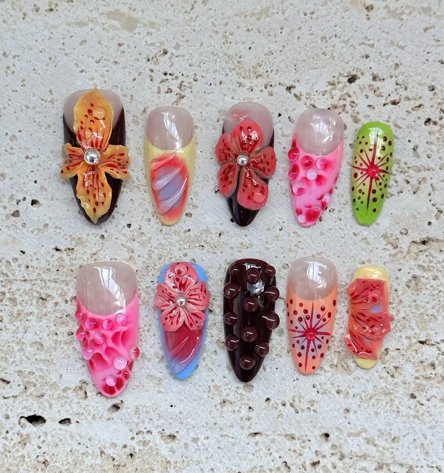 Bold & Bloom Nail Art Collection
