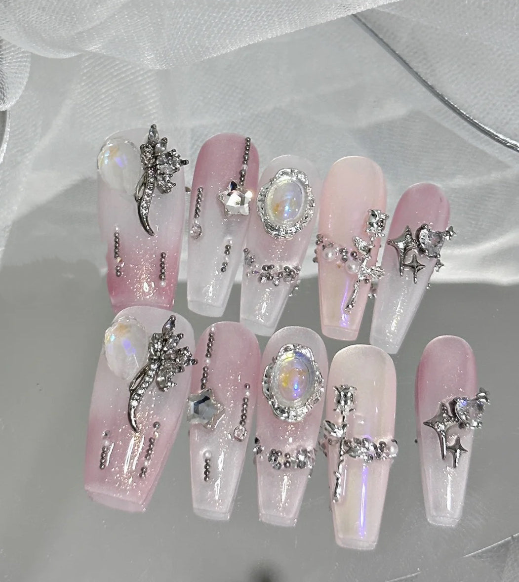 Pink High Grade Nails