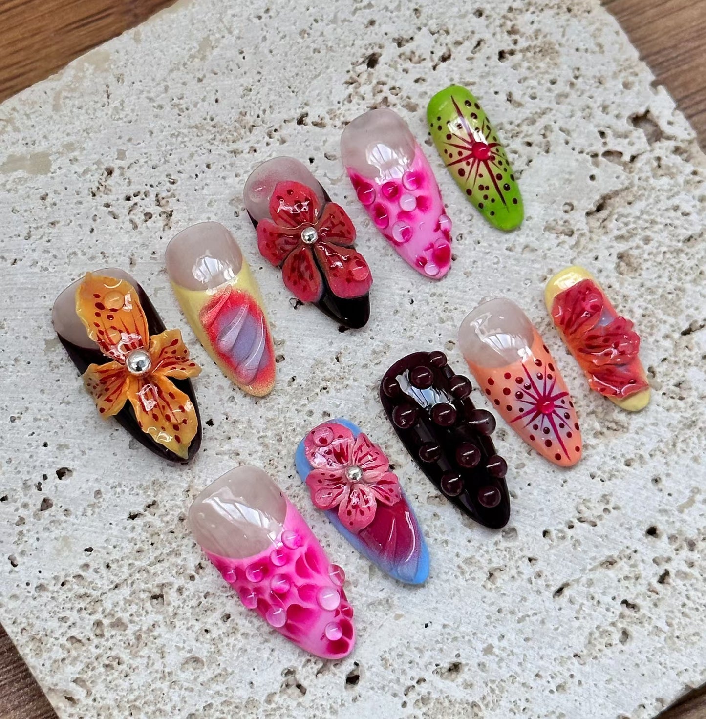Bold & Bloom Nail Art Collection