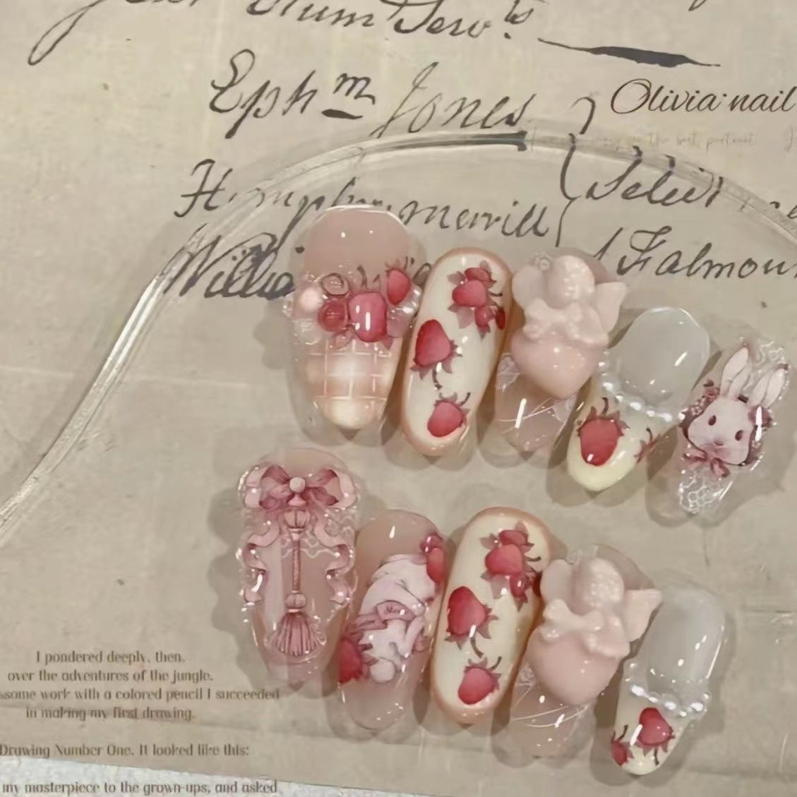 Rabbit Nails Pure Handmade