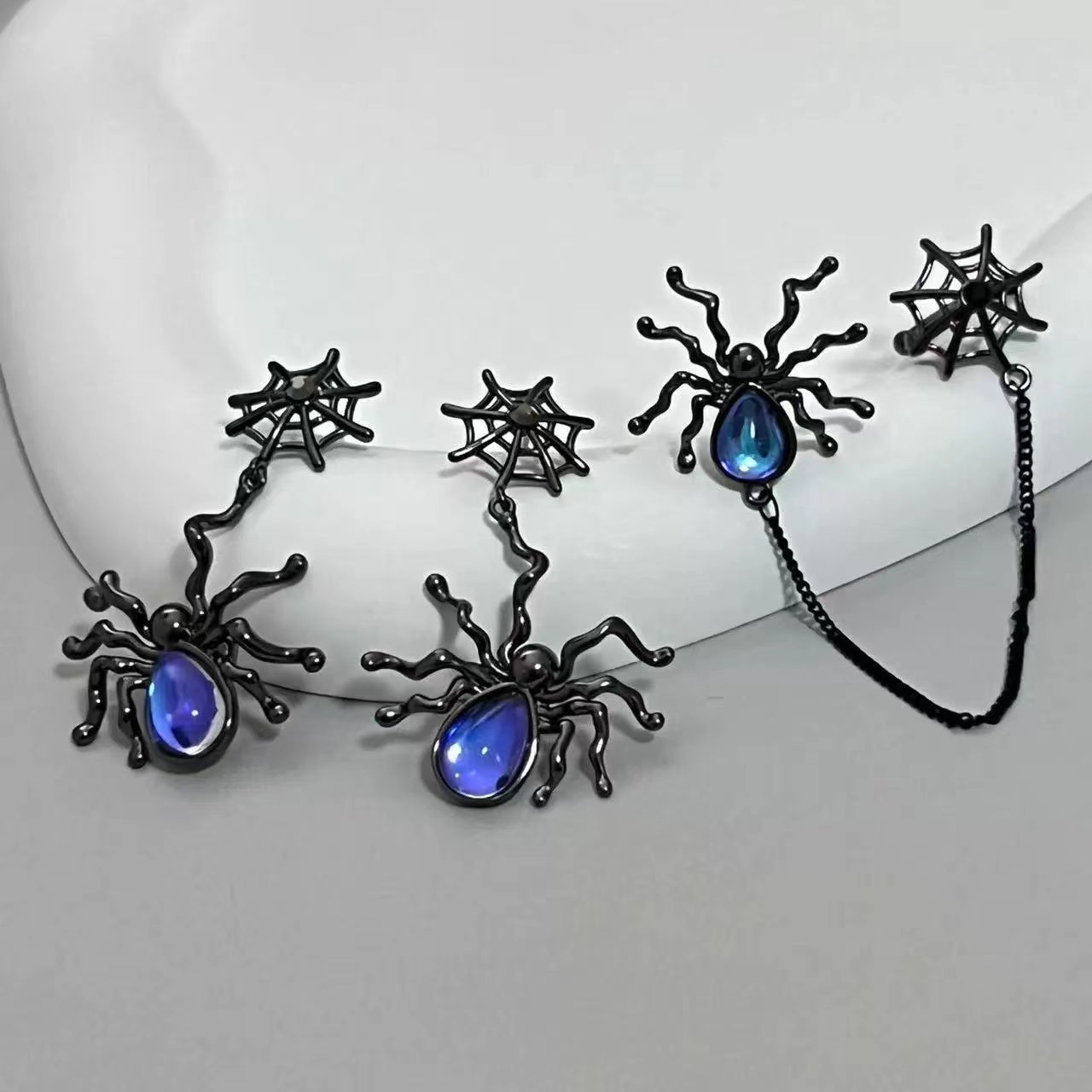 dark fashion funny net red Earrings