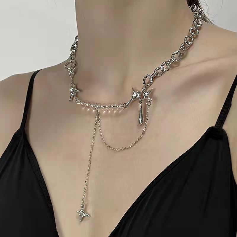 Advanced cold wind decorative collarbone necklace