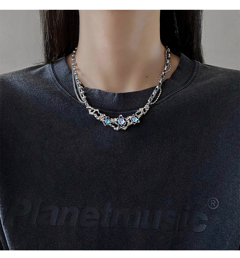Advanced sense of collarbone chain female tide hot girl
