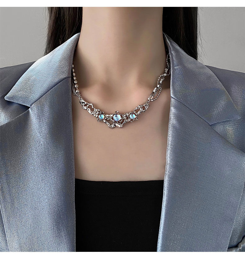 Advanced sense of collarbone chain female tide hot girl