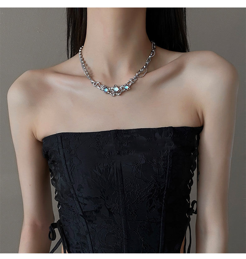 Advanced sense of collarbone chain female tide hot girl