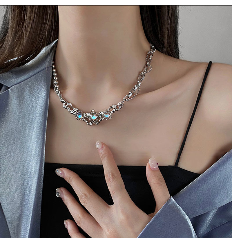 Advanced sense of collarbone chain female tide hot girl