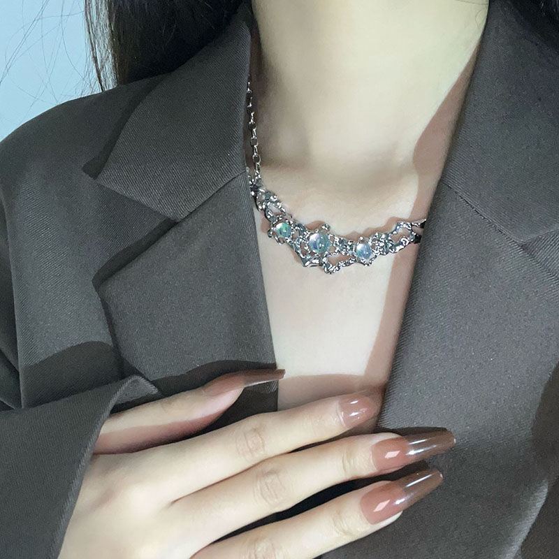 Advanced sense of collarbone chain female tide hot girl