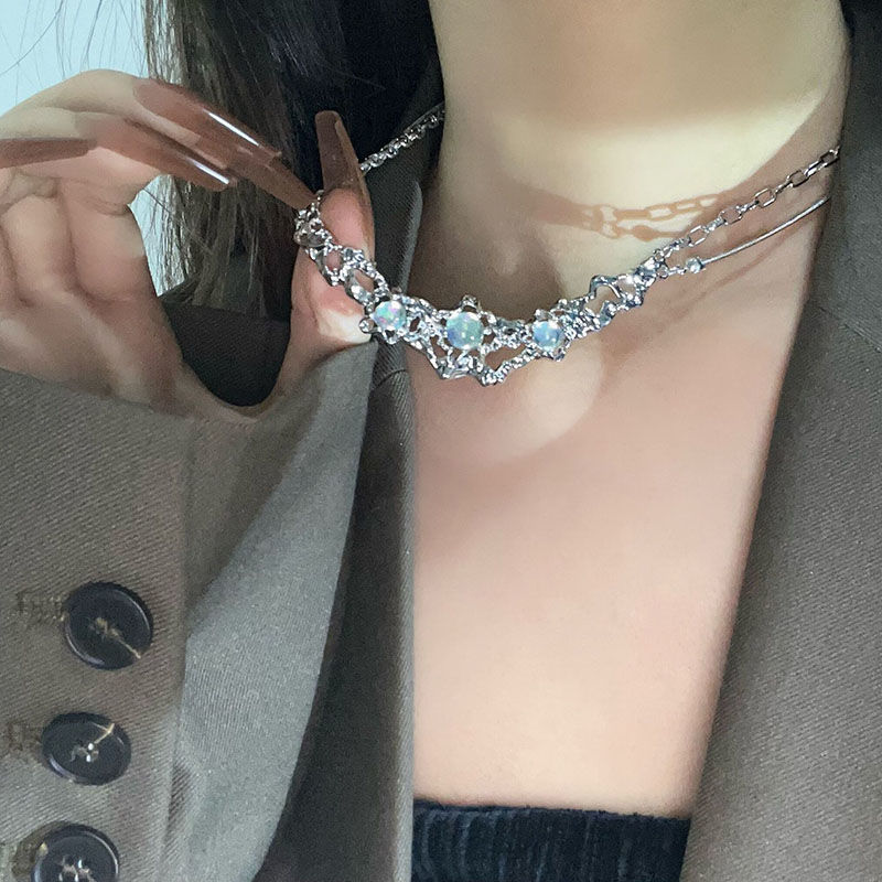 Advanced sense of collarbone chain female tide hot girl