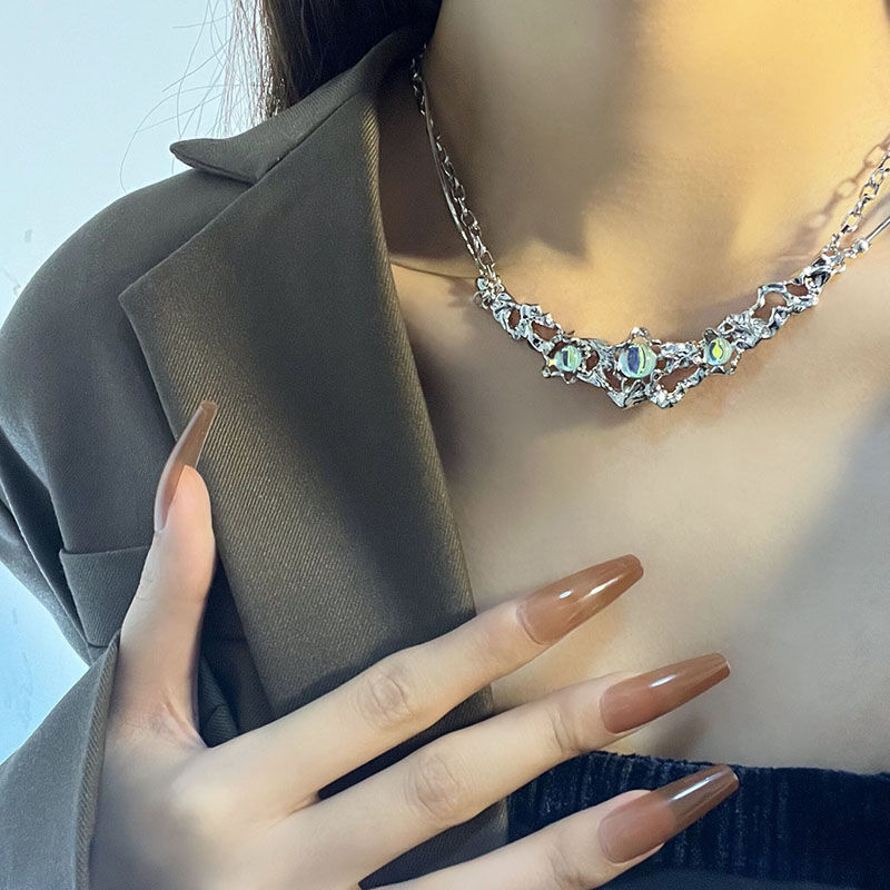 Advanced sense of collarbone chain female tide hot girl