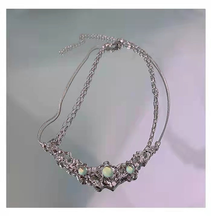 Advanced sense of collarbone chain female tide hot girl