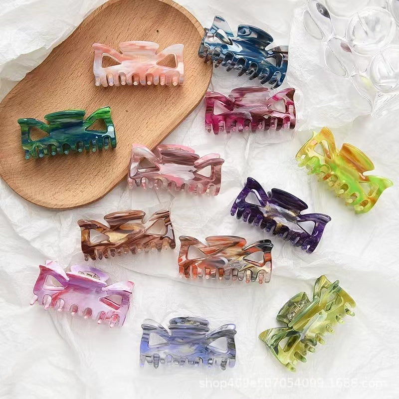Butterfly hairpin fashion acrylic plate