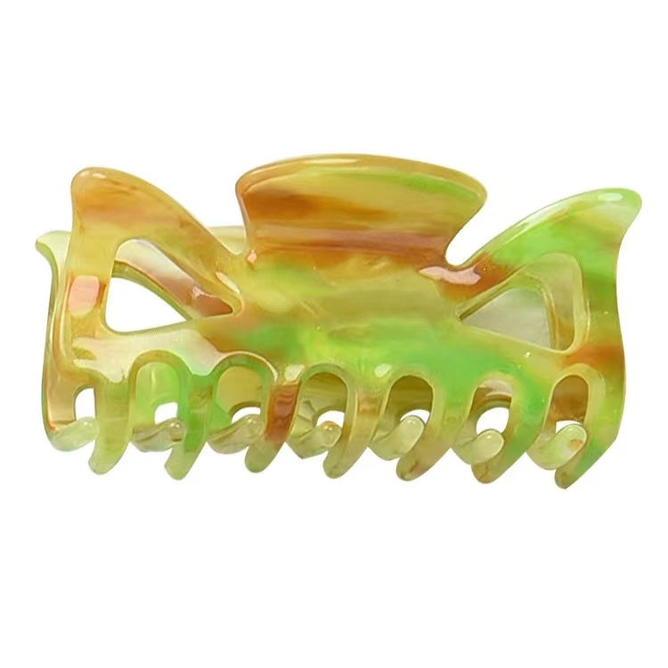 Butterfly hairpin fashion acrylic plate