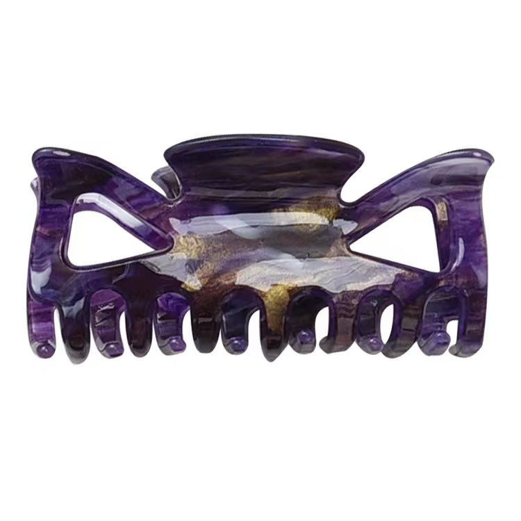 Butterfly hairpin fashion acrylic plate