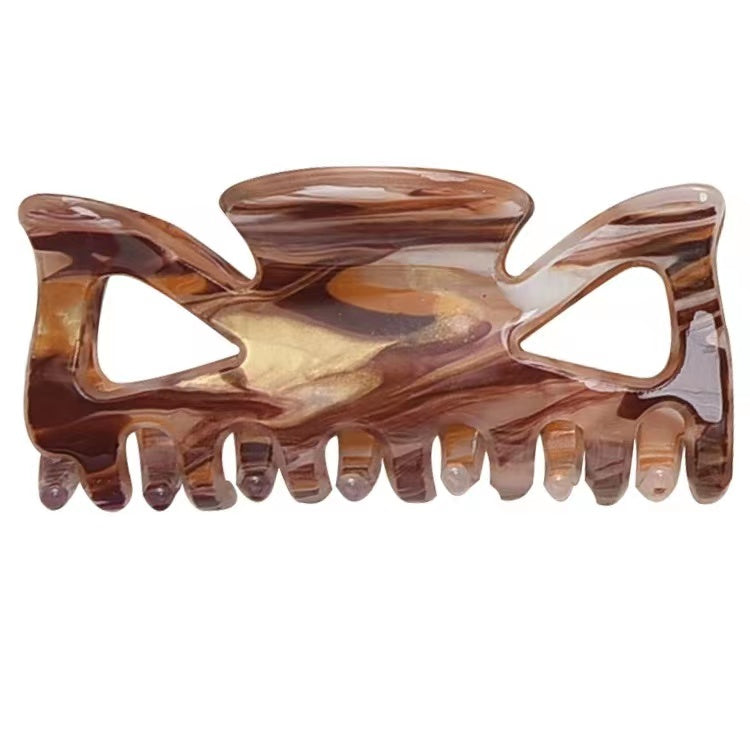Butterfly hairpin fashion acrylic plate