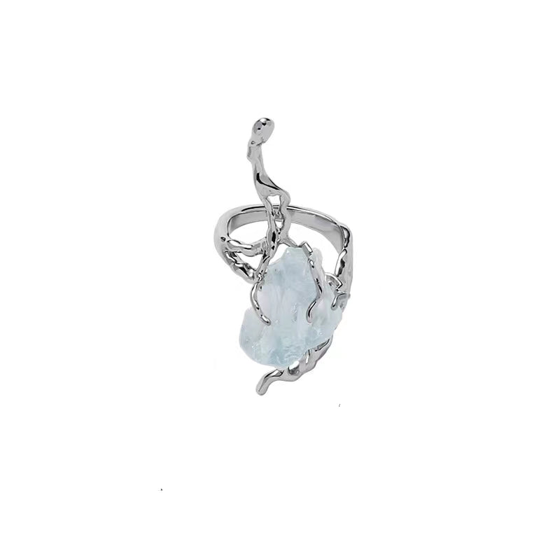 Original blue glacier series necklace female wholesale new Chinese light luxury country tide minority