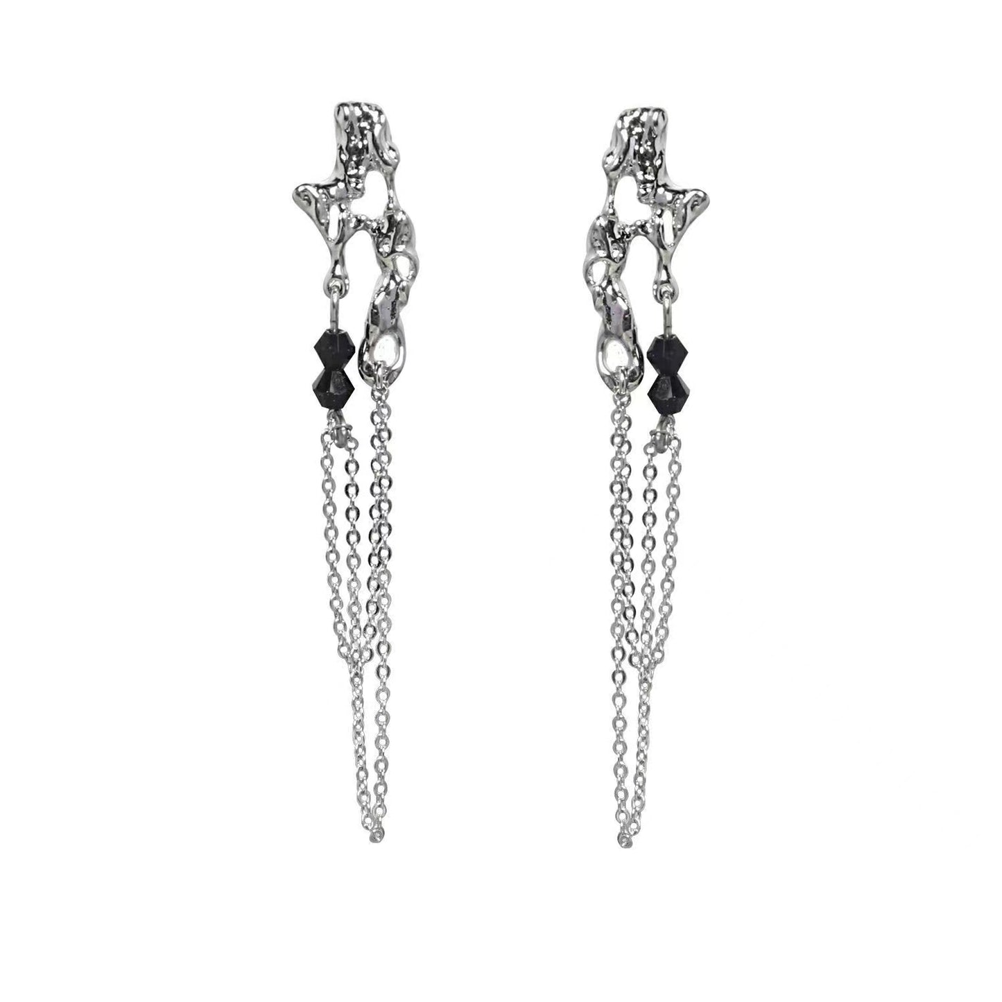 New Fashion Cool Style Fringe Earrings Mesh Earrings