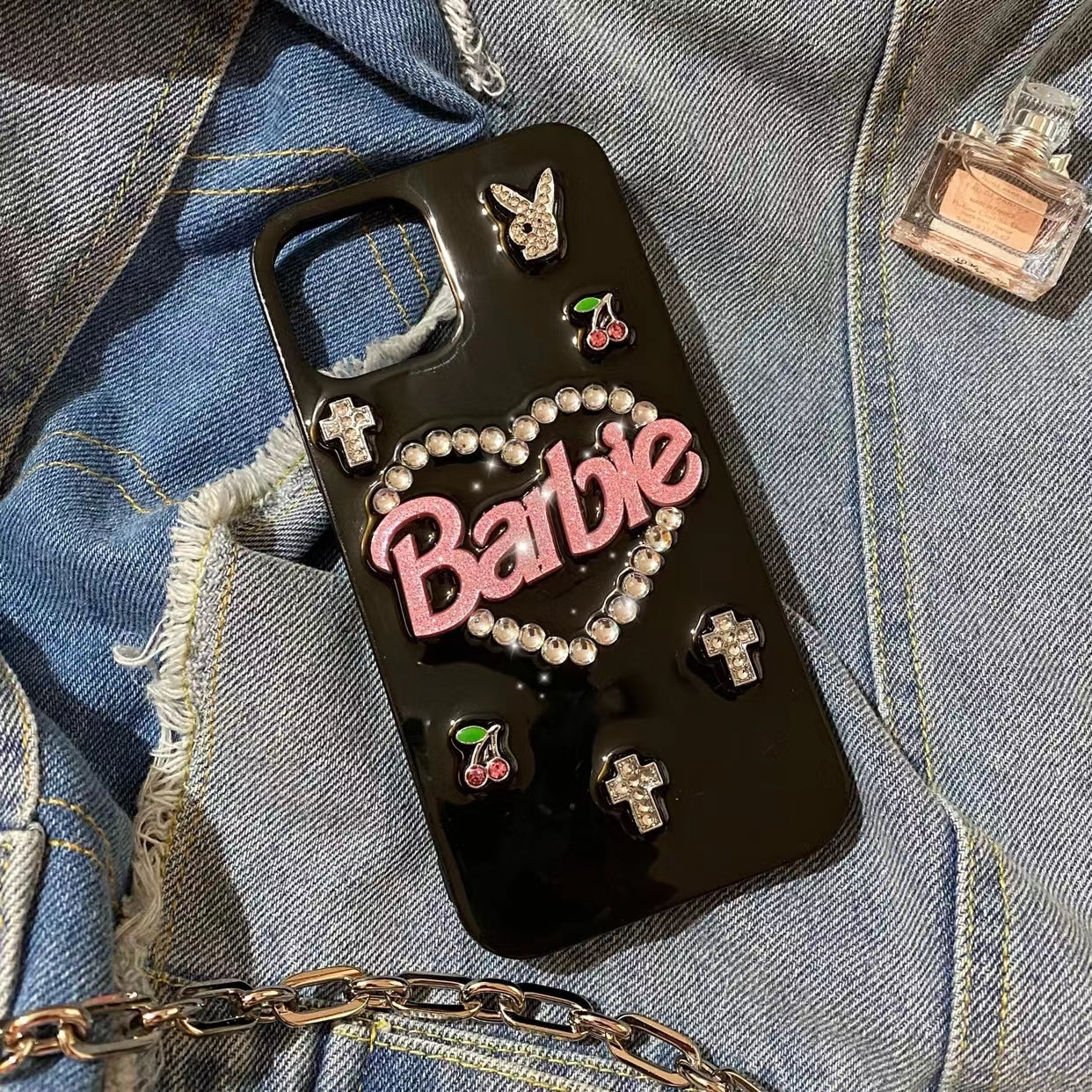 Sweet cool babes phone case retro y2k millennium wind diy custom handmade cute