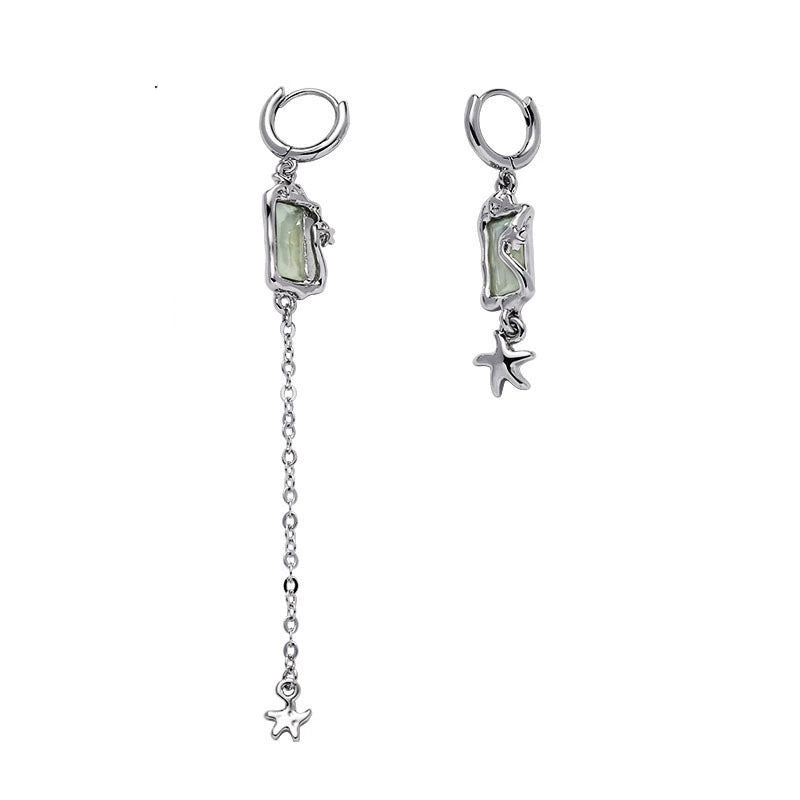 Mint green series necklace female new Chinese luxury niche design fresh college wind senior sense of neck jewelry wholesale