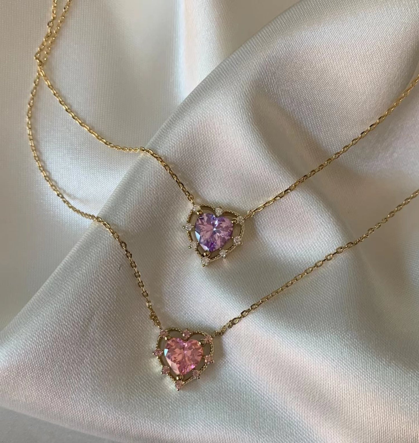 High Sense Metal Love Necklace