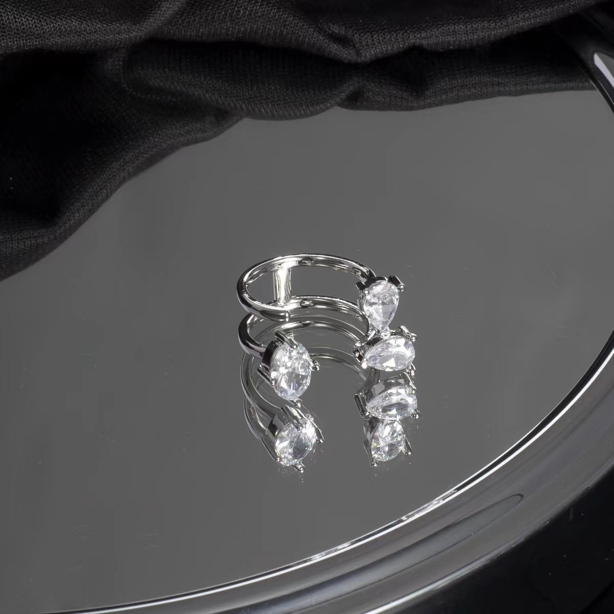 Metal Diamond Ring