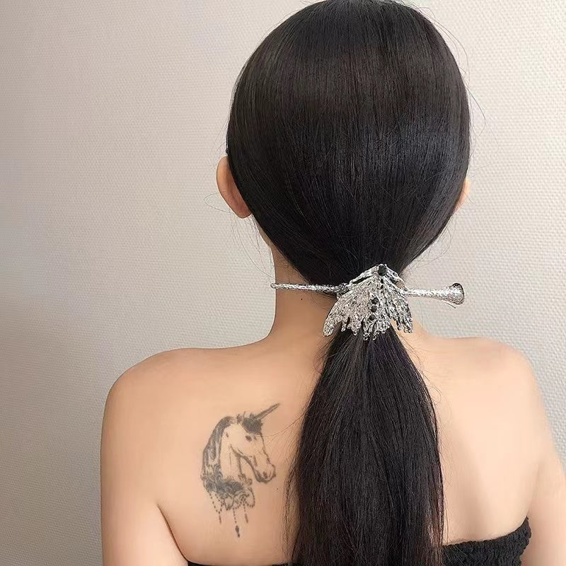 Tassel temperament personality ponytail clip hair clip fairy vintage headdress hair accessories