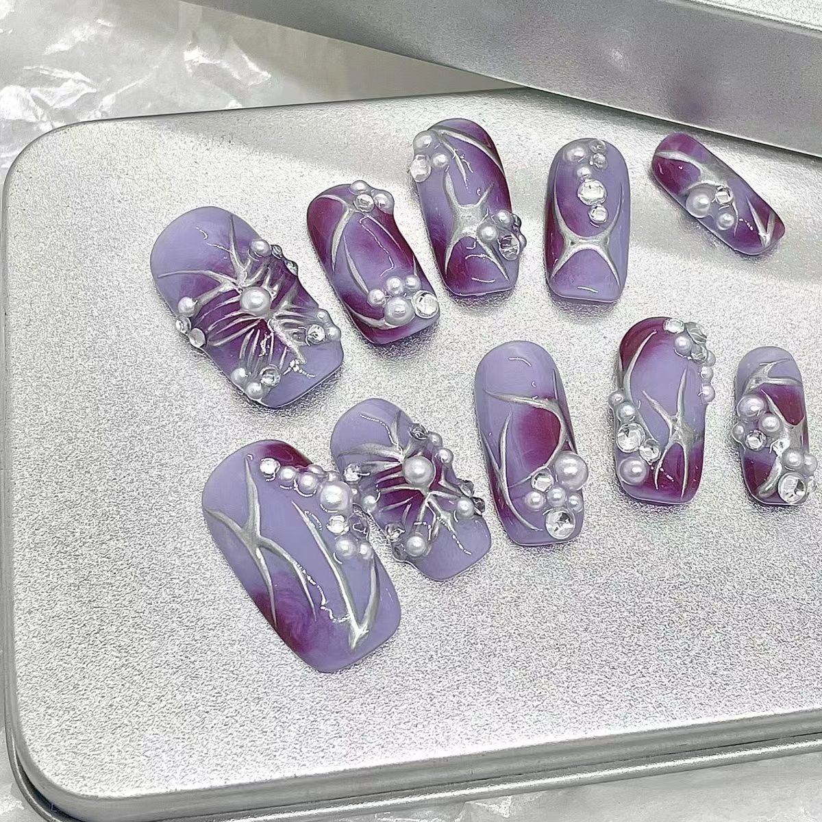 Explosive hot girl nail y2k nail art finished patch