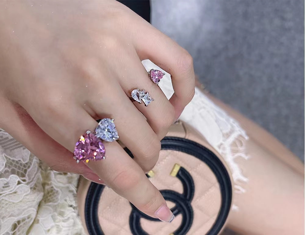 Pink Diamond Ring