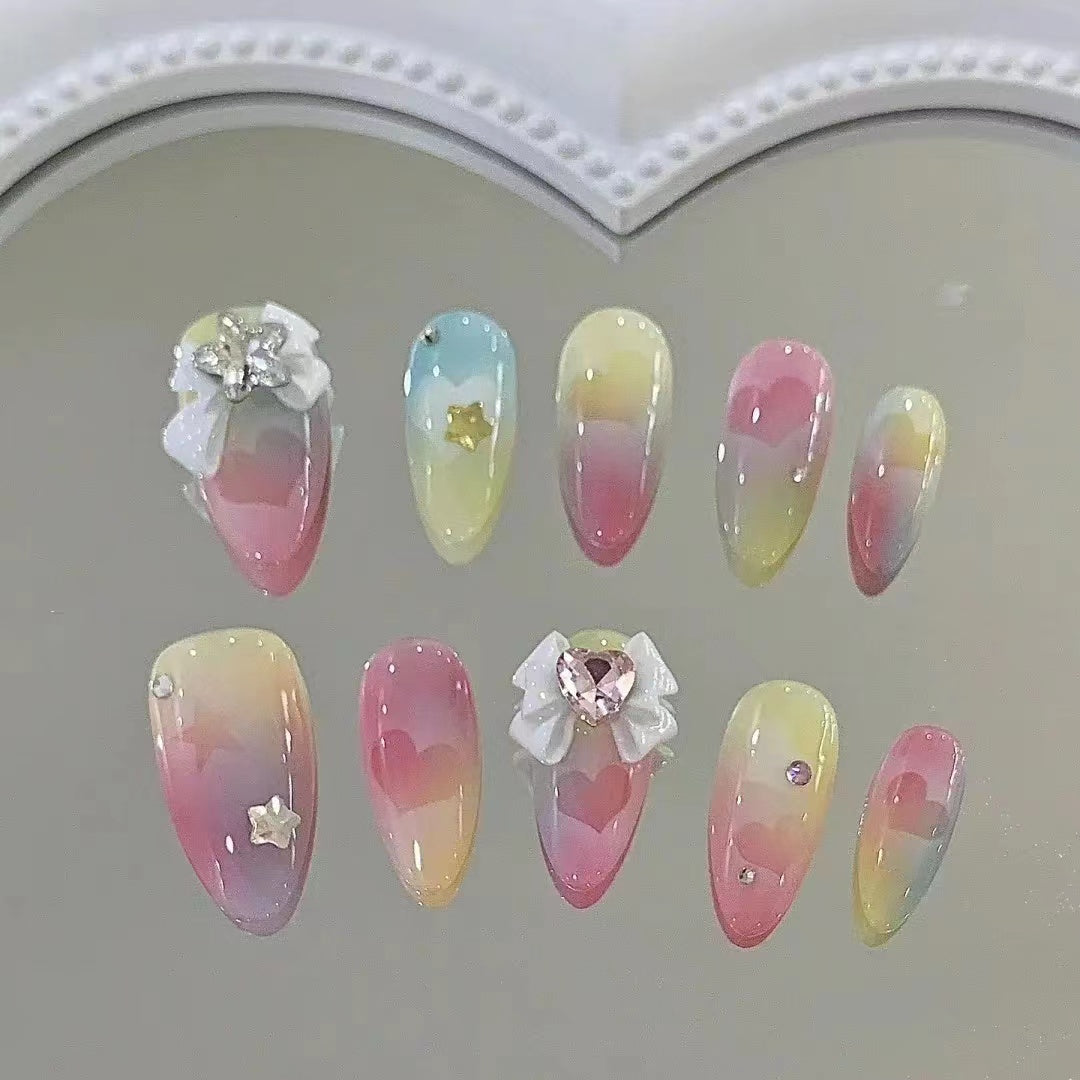 Customizing beautiful nails