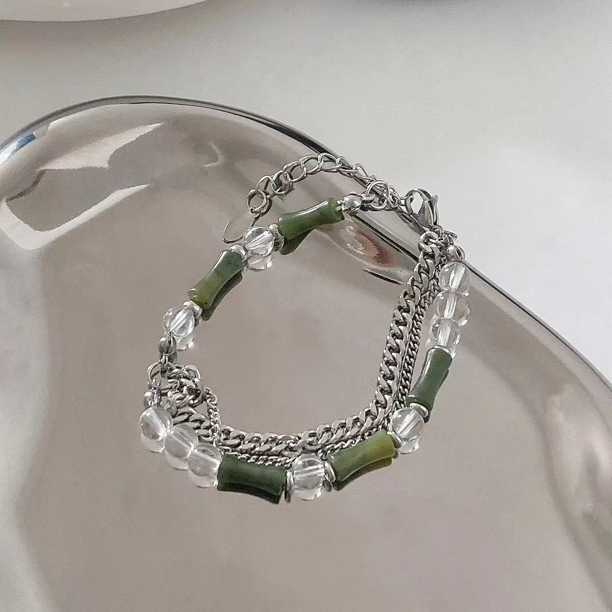 Niche design trend does not lose color beaded hand jewelry
