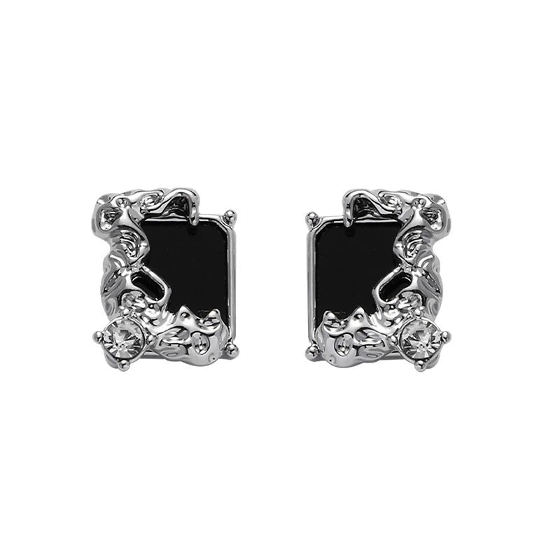 New Chinese black astral series necklace female niche design personality wind tide literary retro cold wind collarbone chain