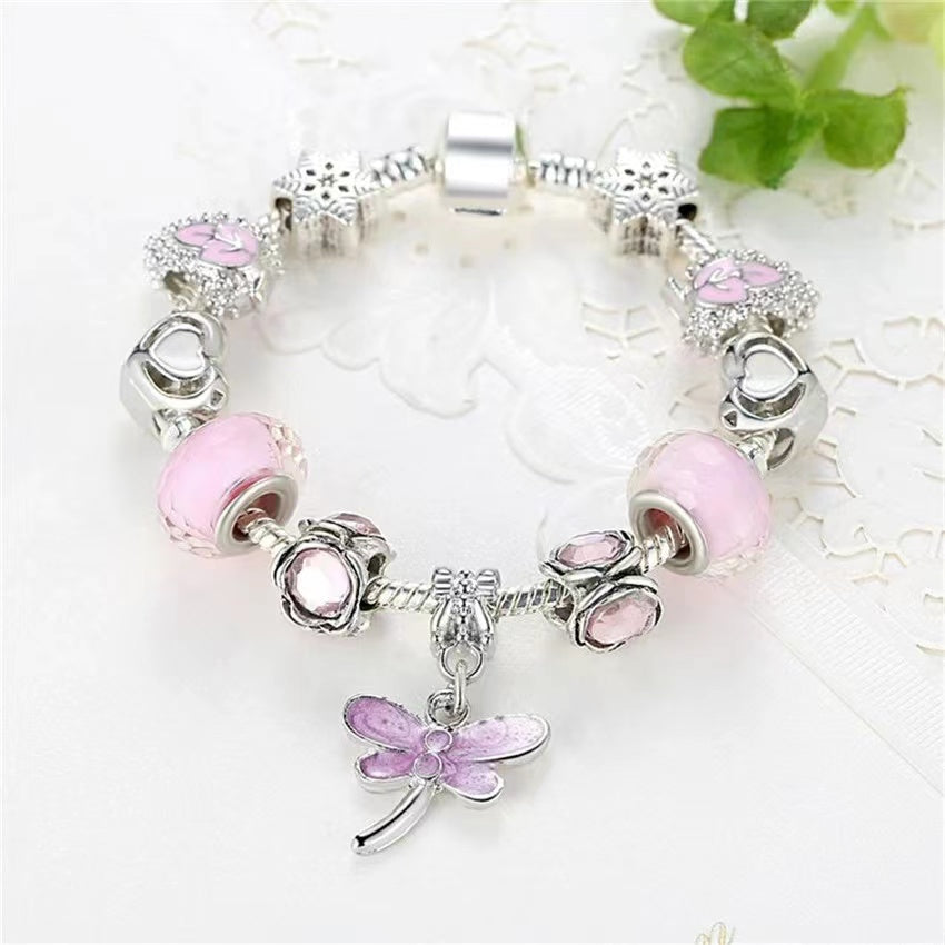 New cute Kitty chain crystal creative
